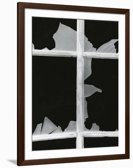 Broken Window, 1971-Brett Weston-Framed Photographic Print