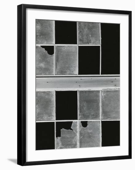 Broken Window, 1972-Brett Weston-Framed Photographic Print