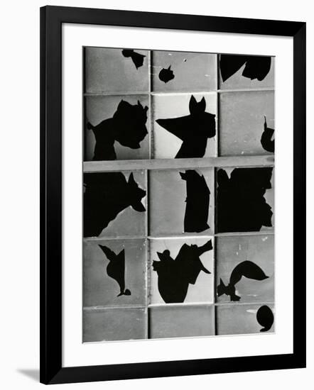 Broken Window, c. 1970-Brett Weston-Framed Photographic Print