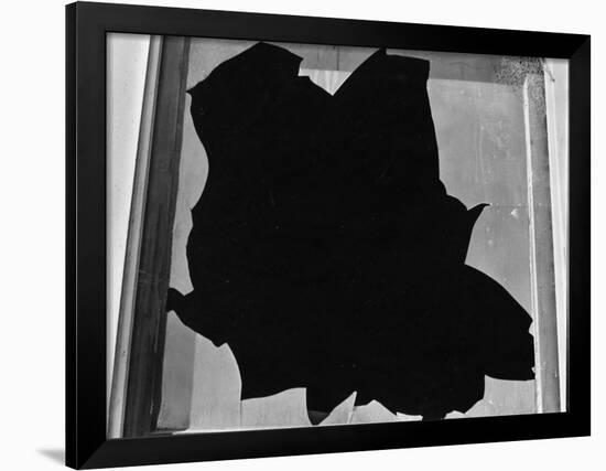 Broken Window, San Francisco, 1937-Brett Weston-Framed Photographic Print