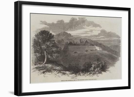 Brolio, the Ancestral Seat of the Ricasoli Family-null-Framed Giclee Print