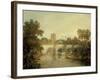 Bromfield on the River Onny, near Ludlow, Shropshire, 1798-J. M. W. Turner-Framed Giclee Print