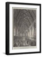 Bromley College, Kent, Established for the Widows of Clergymen, the Chapel-null-Framed Giclee Print