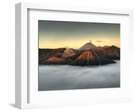 Bromo-Tengger-Semeru National Park on the Island of Java in Indonesia-Kyle Hammons-Framed Photographic Print