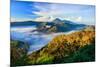 Bromo Volcano at Sunrise,Tengger Semeru National Park, East Java, Indonesia-lkunl-Mounted Photographic Print