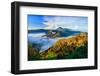 Bromo Volcano at Sunrise,Tengger Semeru National Park, East Java, Indonesia-lkunl-Framed Photographic Print