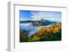 Bromo Volcano at Sunrise,Tengger Semeru National Park, East Java, Indonesia-lkunl-Framed Photographic Print