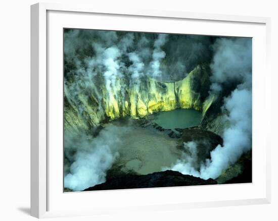 Bromo Volcano Crater on Java, Indonesia, Southeast Asia, Asia-Godong-Framed Photographic Print