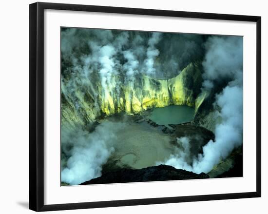 Bromo Volcano Crater on Java, Indonesia, Southeast Asia, Asia-Godong-Framed Photographic Print