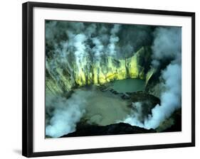 Bromo Volcano Crater on Java, Indonesia, Southeast Asia, Asia-Godong-Framed Photographic Print