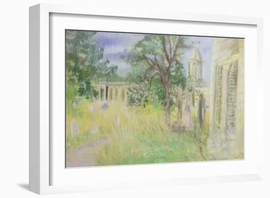 Brompton Cemetery, Old Brompton Road, 1995-Sophia Elliot-Framed Giclee Print