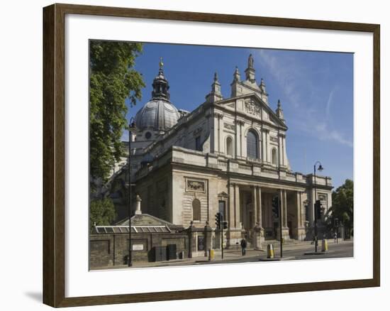 Brompton Oratory, London, England, United Kingdom, Europe-James Emmerson-Framed Photographic Print