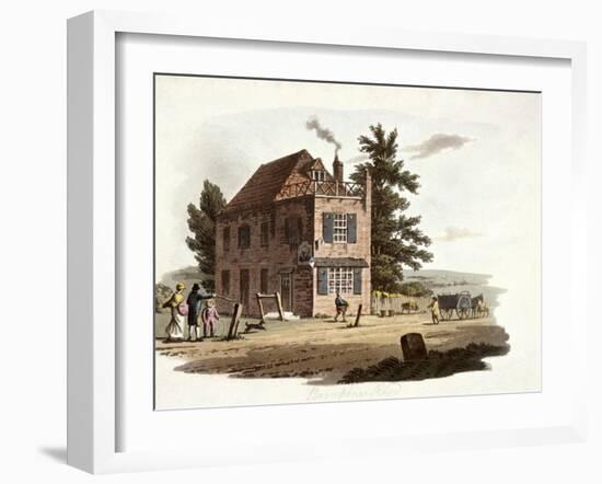 Brompton Road, Kensington, London, C1810-William Pickett-Framed Giclee Print