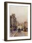 Brompton Road, London: a Daytime Scene-null-Framed Art Print