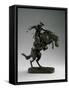 Bronco Buster, 1895, Cast 30Th July 1906 (Bronze)-Frederic Remington-Framed Stretched Canvas