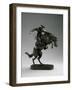 Bronco Buster, 1895, Cast 30Th July 1906 (Bronze)-Frederic Remington-Framed Giclee Print