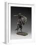 Bronco Buster, 1898 (Bronze)-Frederic Remington-Framed Giclee Print