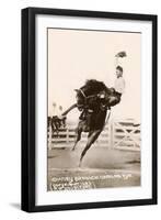 Bronco Buster-null-Framed Art Print