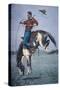 Bronco-Buster-Frederic Sackrider Remington-Stretched Canvas