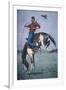 Bronco-Buster-Frederic Sackrider Remington-Framed Giclee Print