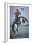 Bronco-Buster-Frederic Sackrider Remington-Framed Giclee Print