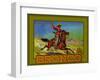 Bronco Cowboy-null-Framed Giclee Print