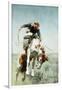 Bronco Rider-William Herbert 'Buck' Dunton-Framed Giclee Print