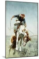 Bronco Rider-William Herbert 'Buck' Dunton-Mounted Giclee Print