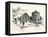 Bronllys Church-null-Framed Stretched Canvas