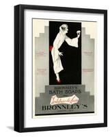 Bronnley's, Magazine Advertisement, UK, 1920-null-Framed Giclee Print