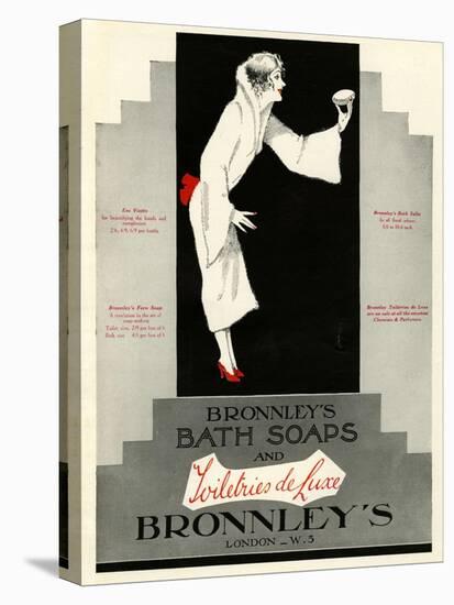 Bronnley's, Magazine Advertisement, UK, 1920-null-Stretched Canvas