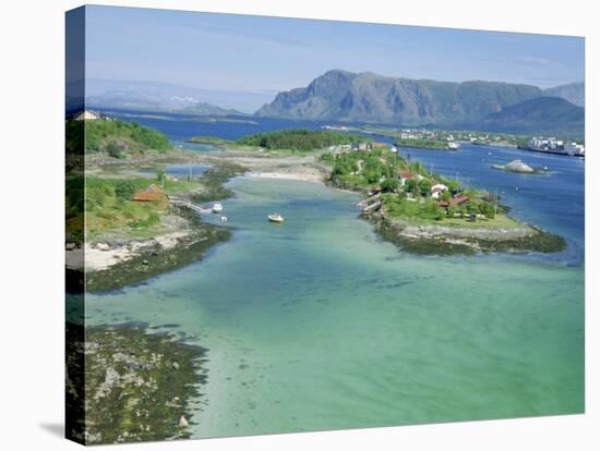 Bronnoysund, Kystriksveien Coast Route, Norway, Scandinavia, Europe-Anthony Waltham-Stretched Canvas