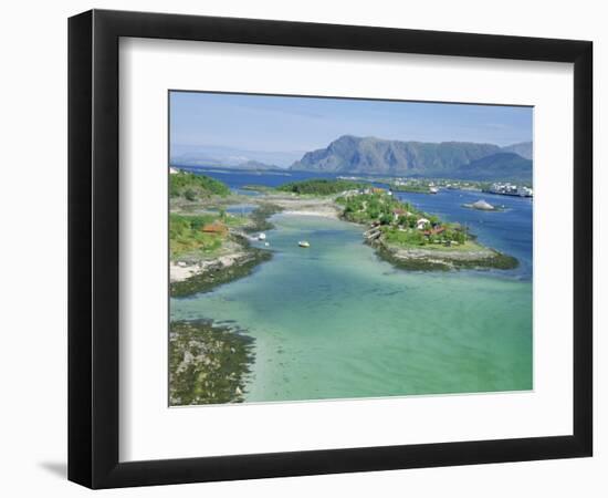 Bronnoysund, Kystriksveien Coast Route, Norway, Scandinavia, Europe-Anthony Waltham-Framed Photographic Print