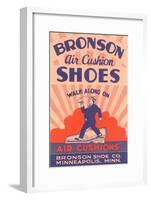 Bronson Air Cushion Shoes-null-Framed Art Print