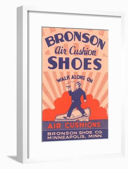 Bronson Air Cushion Shoes-null-Framed Art Print