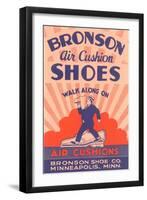 Bronson Air Cushion Shoes-null-Framed Art Print