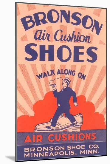 Bronson Air Cushion Shoes-null-Mounted Art Print