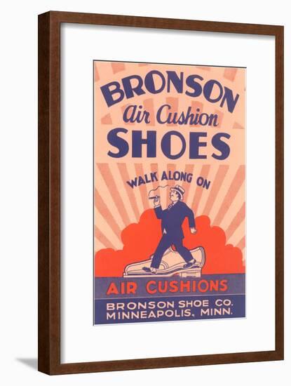 Bronson Air Cushion Shoes-null-Framed Art Print