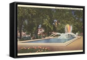 Bronson Park, Kalamazoo, Michigan-null-Framed Stretched Canvas