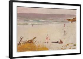 Bronte Beach-Charles Conder-Framed Premium Giclee Print