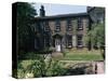 Bronte Vicarage (Parsonage), Haworth, Yorkshire, England, United Kingdom-Christina Gascoigne-Stretched Canvas