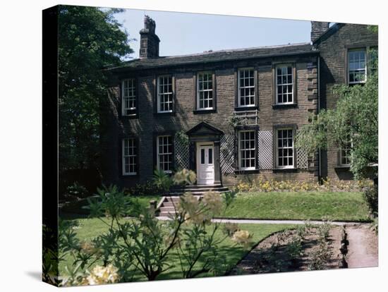 Bronte Vicarage (Parsonage), Haworth, Yorkshire, England, United Kingdom-Christina Gascoigne-Stretched Canvas