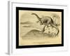 Brontosaurus Excelsus-Joseph Smit-Framed Art Print