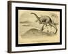 Brontosaurus Excelsus-Joseph Smit-Framed Art Print