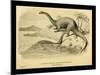 Brontosaurus Excelsus-Joseph Smit-Mounted Art Print