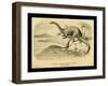 Brontosaurus Excelsus-Joseph Smit-Framed Art Print