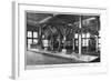 Brontosaurus Skeleton, American Museum of Natural History, New York, USA, Early 20th Century-null-Framed Giclee Print