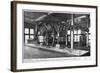 Brontosaurus Skeleton, American Museum of Natural History, New York, USA, Early 20th Century-null-Framed Giclee Print