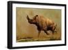 Brontotherium, a Family of Extinct Mammals-null-Framed Premium Giclee Print