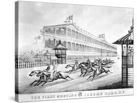 Bronx: Horse Race, 1866-null-Stretched Canvas